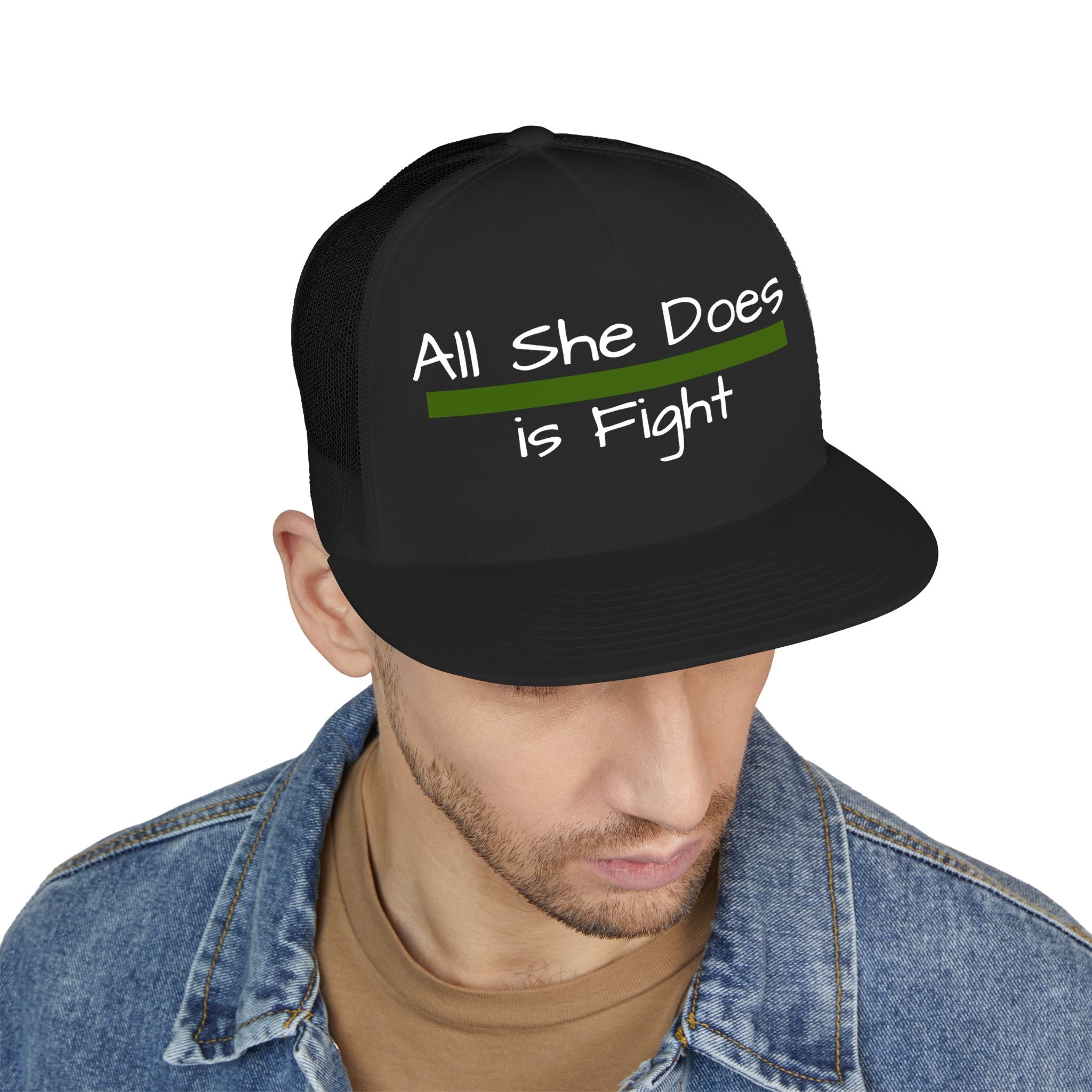 All She Does Is Fight Hat